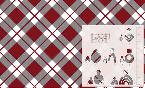0031 - Maroon Plaid
